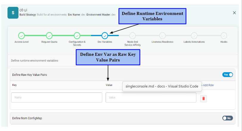 Docs Version Dropdown